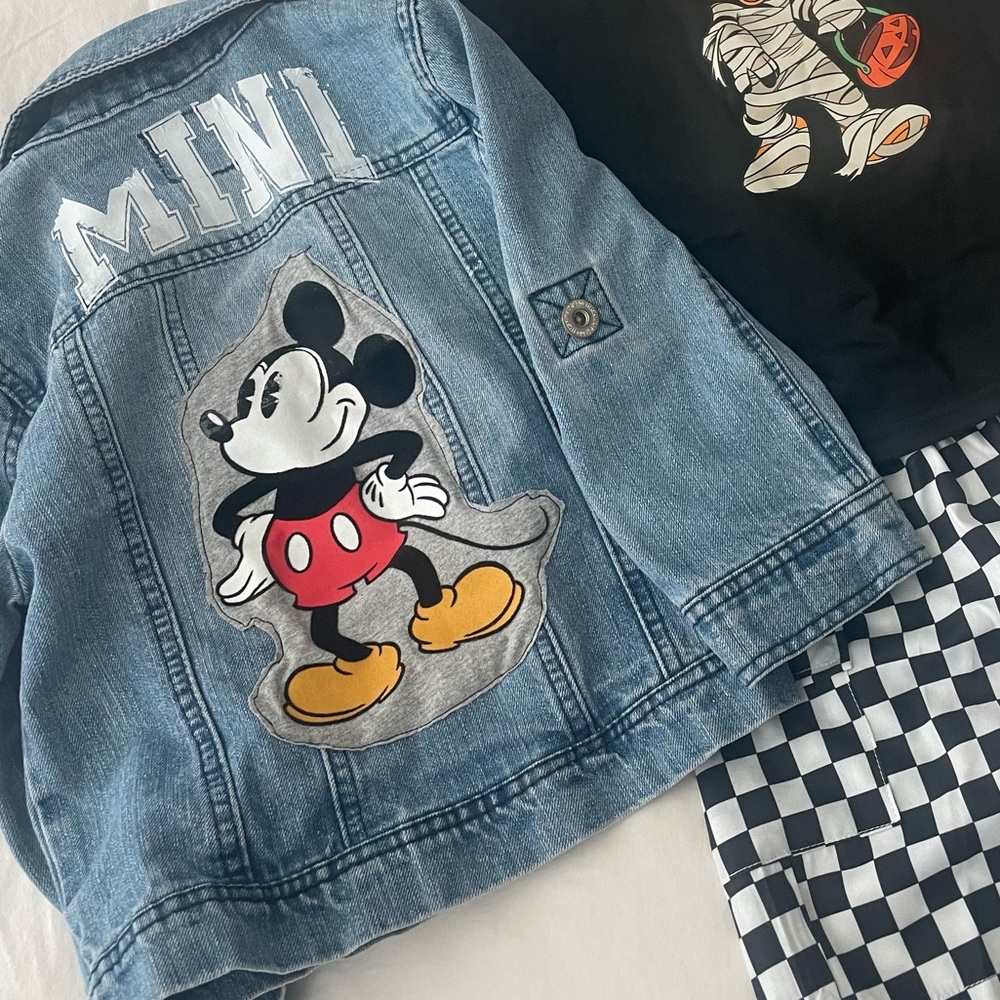 Mickey “mini” denim jacket